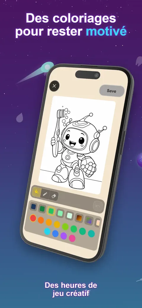 Des coloriages pour rester motivé