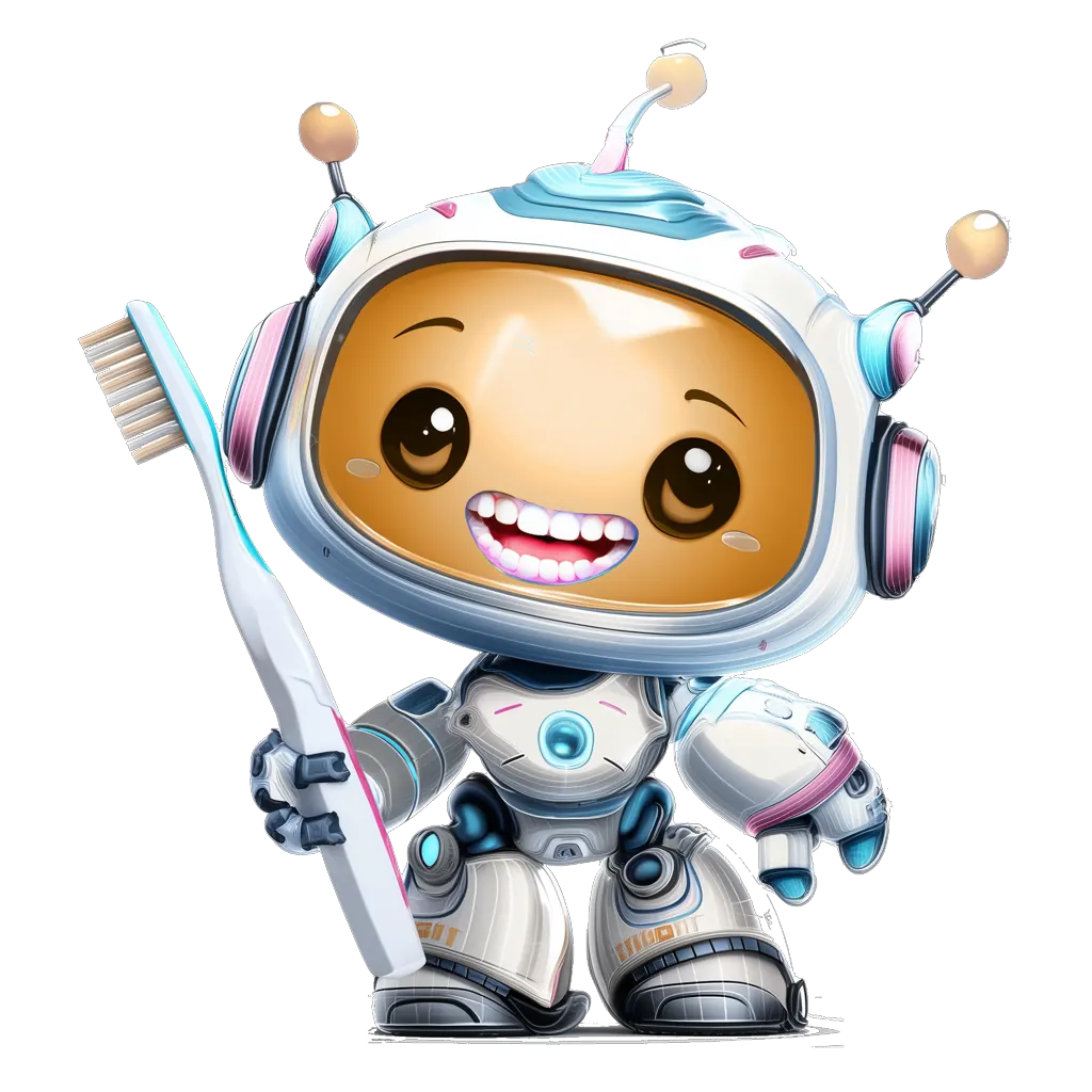Ticko the friendly brushing robot